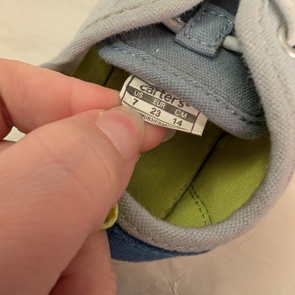 Carter's Toddler Boy Maximus Casual Slip-On Shoes in Size 7 - Picture 8 of 12